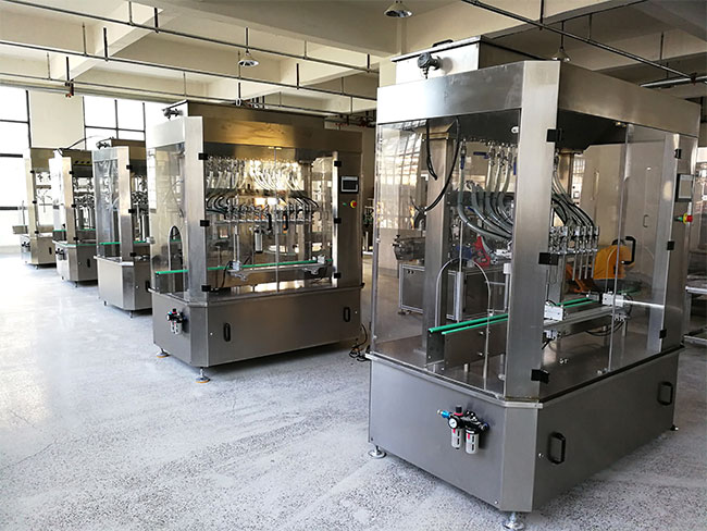 星火全自動灌裝機(jī)廠房展示