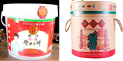 稱重式豆瓣醬灌裝機桶裝樣品